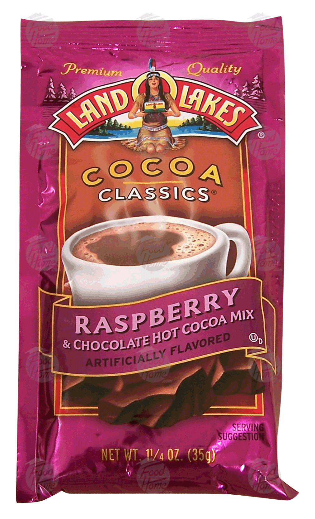 Land O Lakes(R) Cocoa Classics raspberry & chocolate hot cocoa powder mix Full-Size Picture